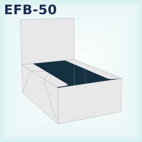 EFB-50 — 4 Corner Display Box packaging
