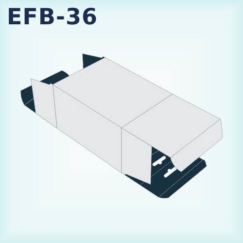 EFB-36 — 5 Panel Hanger Tuck End packaging