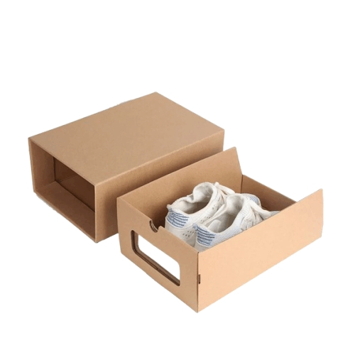 Corrugated Cardboard Shoe Boxes with Lids packaging