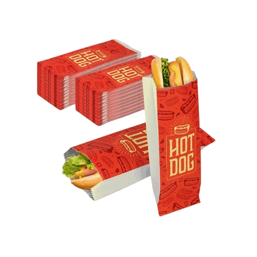 Custom Hot Dog Sleeve packaging