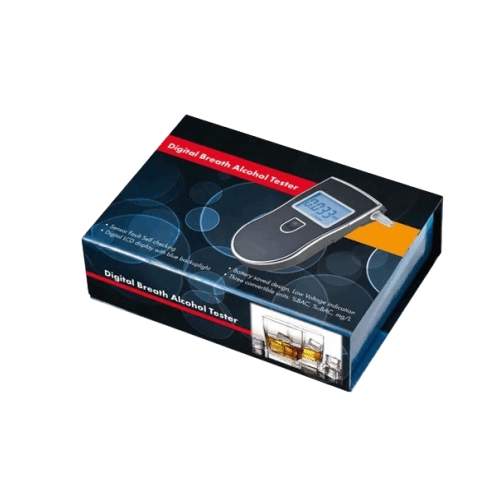 Custom Alcohol Tester Boxes packaging