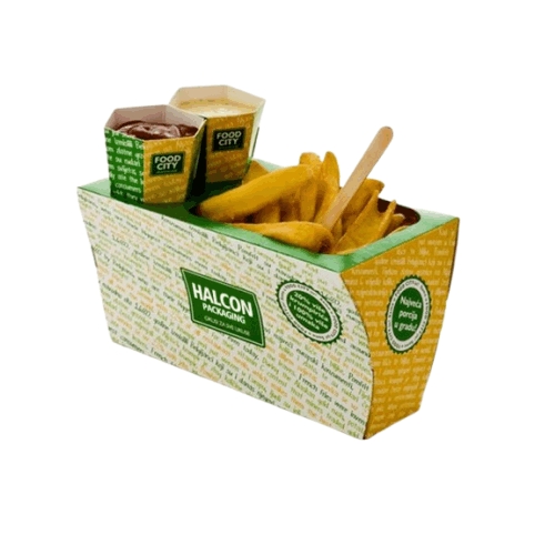 Custom French Fry Boxes packaging