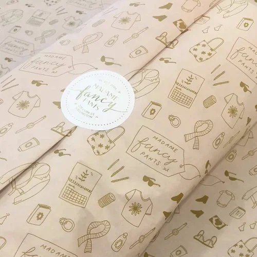 Custom Tissue Paper packaging