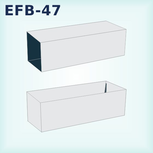 EFB-47 — Double Glued Side Wall Tray Sleeve packaging