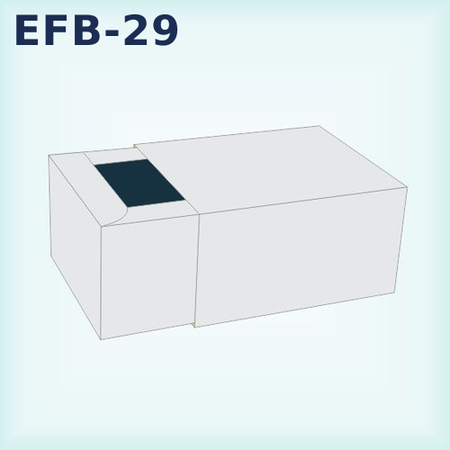 EFB-29 — Double Wall Frame Tray Sleeve packaging
