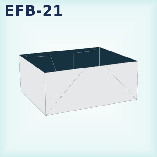 EFB-21 — Four Corner Tray packaging