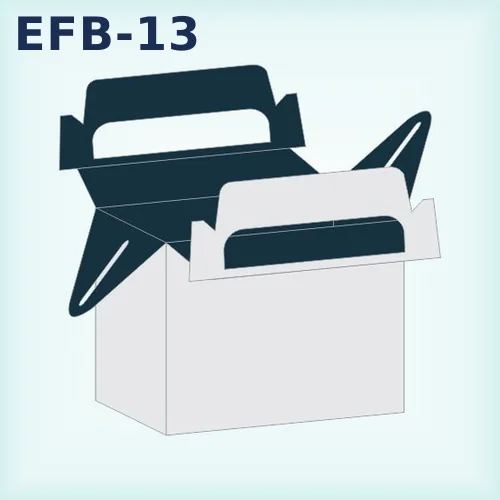 EFB-13 — Gable Box Template packaging