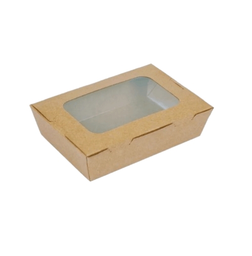 Salad Packaging Boxes with Window packaging