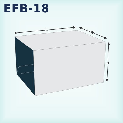 EFB-18 — Rectangular Sleeve packaging