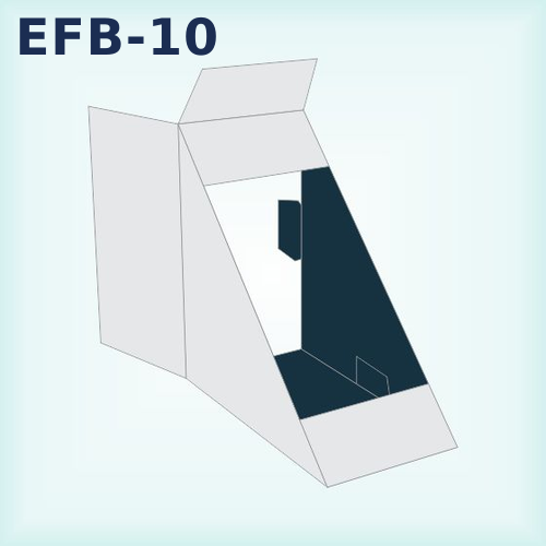 EFB-10 — Sandwich Wedge Box packaging