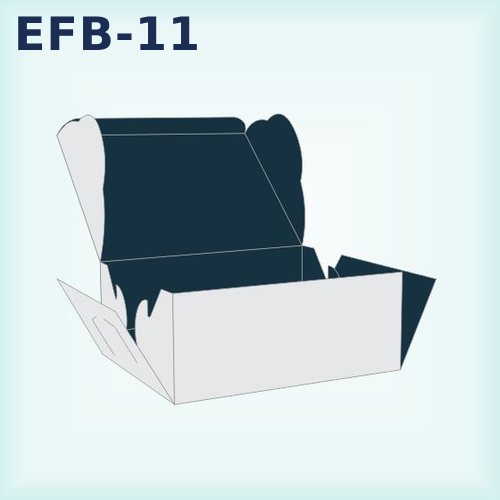 EFB-11 — Side Lock Cake Box packaging
