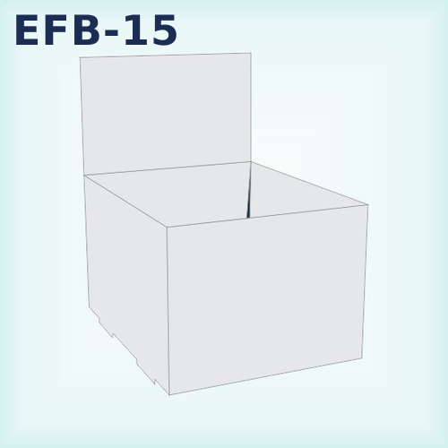EFB-15 — Side Lock Tuck Top Display Box packaging