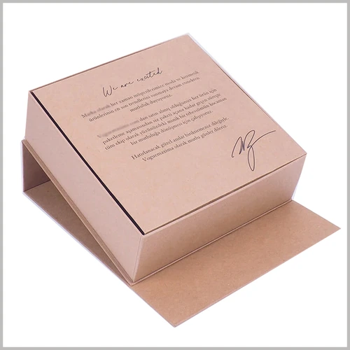 Custom rigid packaging box