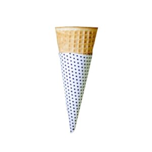 Custom Cone Sleeves for Ice Cream