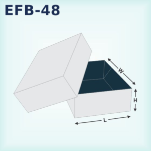 EFB-48 — Collapsible 4 Corner Tray Lid