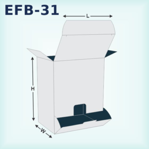 EFB-31 — Flip Out Open Dispenser Box