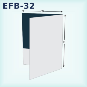 EFB-32 — Pocket Folder With Business Card Slit
